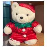 LLBR - Collection of Santa Bears with 1992 Santa Bear Ornament