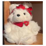 LLBR - Collection of Santa Bears with 1992 Santa Bear Ornament