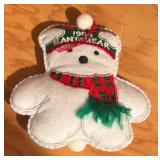 LLBR - Collection of Santa Bears with 1992 Santa Bear Ornament