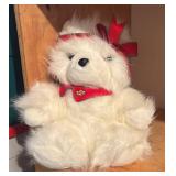 LLBR - Collection of Santa Bears with 1992 Santa Bear Ornament