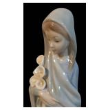 LLBR - Lladro Girl with Calla Lilies Porcelain Figurine