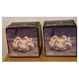 LLBR - Collection of Spring and Easter Decor with Bunny, Duck Figurines, Candleholders and More