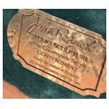 LLBR - Collection of Spring and Easter Decor with Bunny, Duck Figurines, Candleholders and More