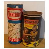 LLBR - Vintage Tinkertoy Big Boy and Lincoln Logs Play Sets