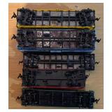 LLBR - Set of 5 Vintage HO Scale Train Cars Assorted Lines