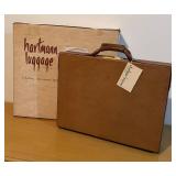 LLS - New Vintage Hartmann Leather Briefcase with Original Tag and Box
