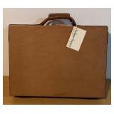 LLS - New Vintage Hartmann Leather Briefcase with Original Tag and Box