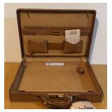 LLS - New Vintage Hartmann Leather Briefcase with Original Tag and Box