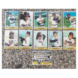 DR - Lot of 11 Vintage California Angels Baseball Cards