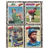DR - Set of 16 Vintage Baseball Sports Cards Assorted Teams