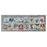 DR - Set of 16 Vintage Baseball Sports Cards Assorted Teams