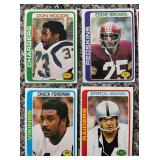 DR - Lot of Vintage NFL Football Trading Cards Assorted Players