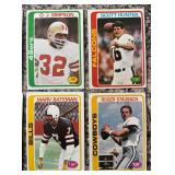 DR - Lot of Vintage NFL Football Trading Cards Assorted Players