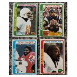 DR - Lot of Vintage NFL Football Trading Cards Assorted Players