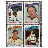 DR - Collection of Vintage Hockey Cards 1970s Assorted Teams