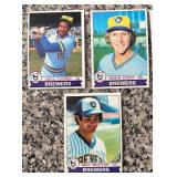 DR - 1978 Topps Milwaukee Brewers Team Baseball Cards