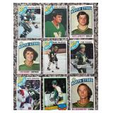 DR - Collection of Vintage Minnesota North Stars Hockey Cards
