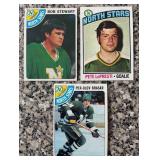 DR - Collection of Vintage Minnesota North Stars Hockey Cards
