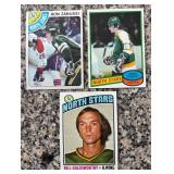 DR - Collection of Vintage Minnesota North Stars Hockey Cards