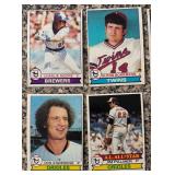 DR - Collection of Vintage Topps Baseball Sports Cards