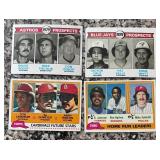 DR - Collection of 1979 Vintage Baseball Prospect and Record Holder Cards