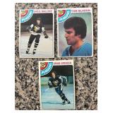 DR - Lot of Vintage Pittsburgh Penguins Hockey Trading Cards
