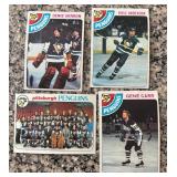 DR - Lot of Vintage Pittsburgh Penguins Hockey Trading Cards