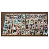 DR - Collection of Vintage Football Sports Cards Assorted Teams and Players