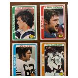 DR - Collection of Vintage Football Sports Cards Assorted Teams and Players