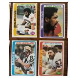 DR - Collection of Vintage Football Sports Cards Assorted Teams and Players