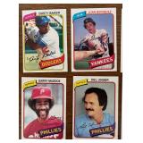 DR - Collection of Vintage Baseball Sports Cards Assorted Teams