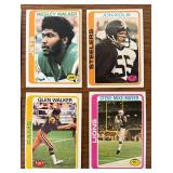 DR - Lot of Vintage Football Sports Cards Assorted Teams and Players
