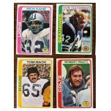 DR - Lot of Vintage Football Sports Cards Assorted Teams and Players