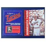 LR - Collection of Vintage Sports Programs and Magazines - Baseball, Football, Hockey