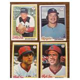 DR - Lot of Vintage Baseball Sports Cards Assorted Teams and Players