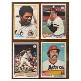 DR - Lot of Vintage Baseball Sports Cards Assorted Teams and Players