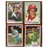 DR - Lot of Vintage Baseball Sports Cards Assorted Teams and Players