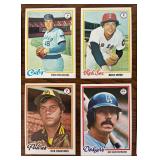 DR - Lot of Vintage Baseball Sports Cards Assorted Teams and Players