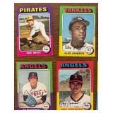 DR - Collection of Vintage Baseball Cards Assorted Teams