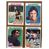 DR - Collection of Vintage Hockey Sports Cards Assorted Teams and Players