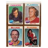 DR - Collection of Vintage 1970s NHL Hockey Sports Cards Assorted Teams
