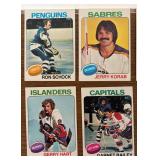 DR - Collection of Vintage 1970s NHL Hockey Sports Cards Assorted Teams