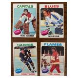 DR - Collection of Vintage 1970s NHL Hockey Sports Cards Assorted Teams