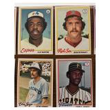DR - Collection of Vintage Baseball Sports Cards Featuring MLB Players
