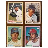 DR - Collection of Vintage Baseball Sports Cards Featuring MLB Players