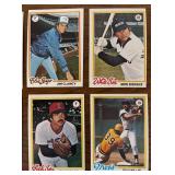 DR - Collection of Vintage Baseball Sports Cards Featuring MLB Players