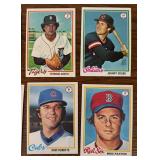 DR - Collection of Vintage Baseball Sports Cards Featuring MLB Players