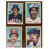 DR - Collection of Vintage Baseball Sports Cards Featuring MLB Players