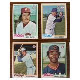DR - Collection of Vintage Baseball Sports Cards Featuring MLB Players