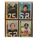 DR - Collection of Vintage Football Sports Cards Assorted Teams